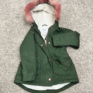 Toddler girls cargo jacket